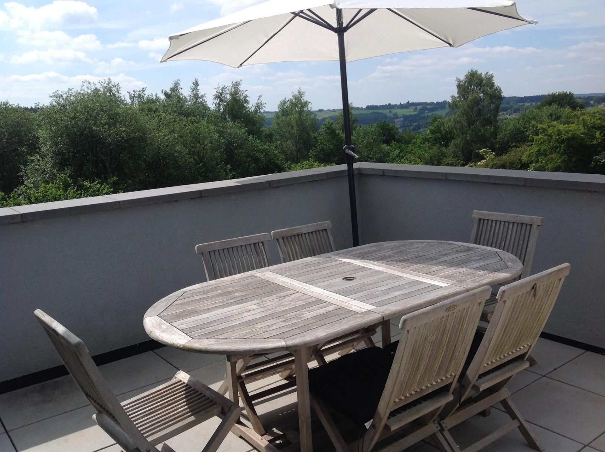 Moderne woning Malmedy Appartement Buitenkant foto